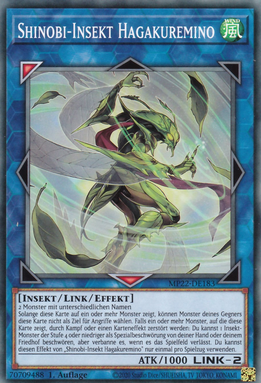 Shinobi-Insekt Hagakuremino - MP22-DE183 - Common - Deutsch - 1. Auflage - 2022 Tin of the Pharaoh's Gods