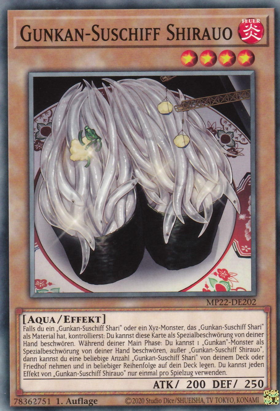 Gunkan-Suschiff Shirauo - MP22-DE202 - Common - Deutsch - 1. Auflage - 2022 Tin of the Pharaoh's Gods