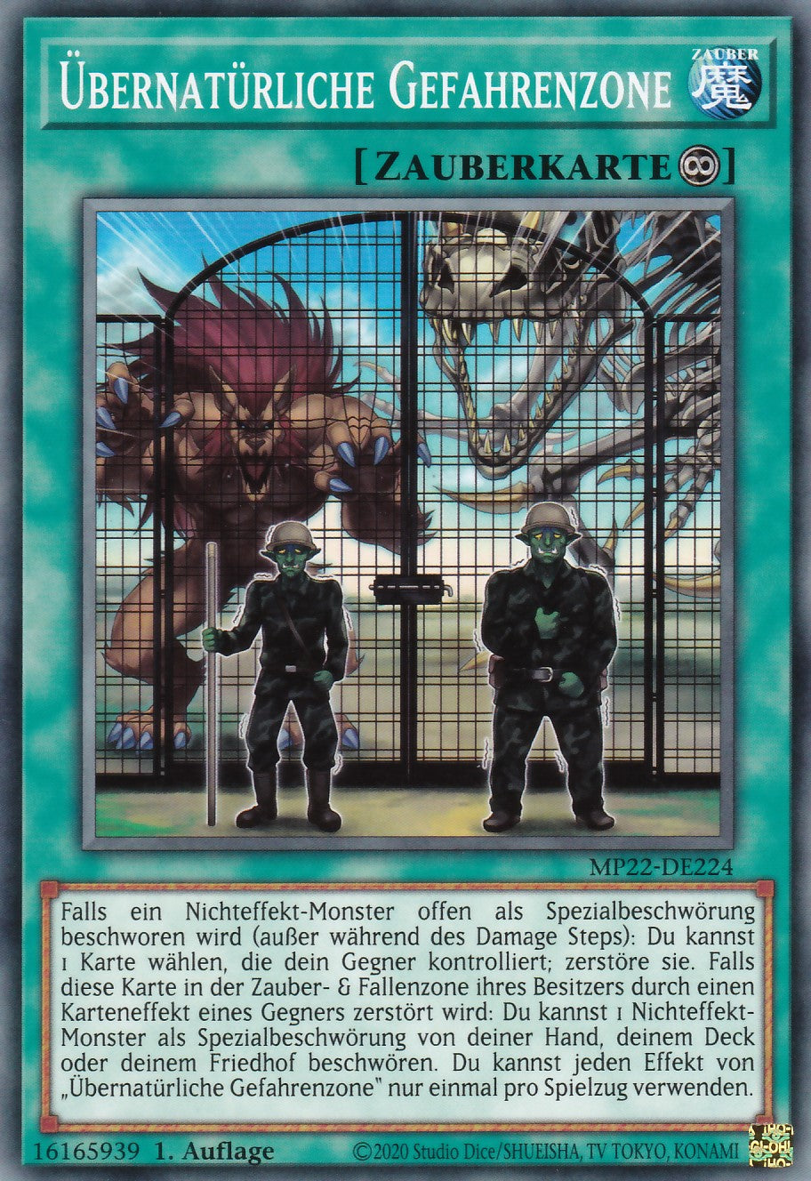 Übernatürliche Gefahrenzone - MP22-DE224 - Common - Deutsch - 1. Auflage - 2022 Tin of the Pharaoh's Gods