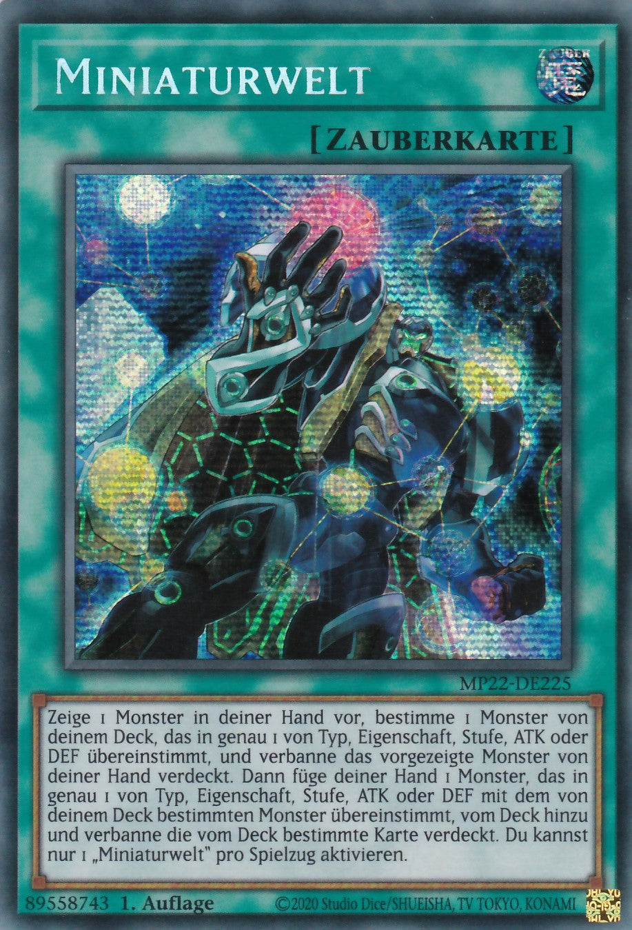 Miniaturwelt - MP22-DE225 - Secret Rare - Deutsch - 1. Auflage - 2022 Tin of the Pharaoh's Gods