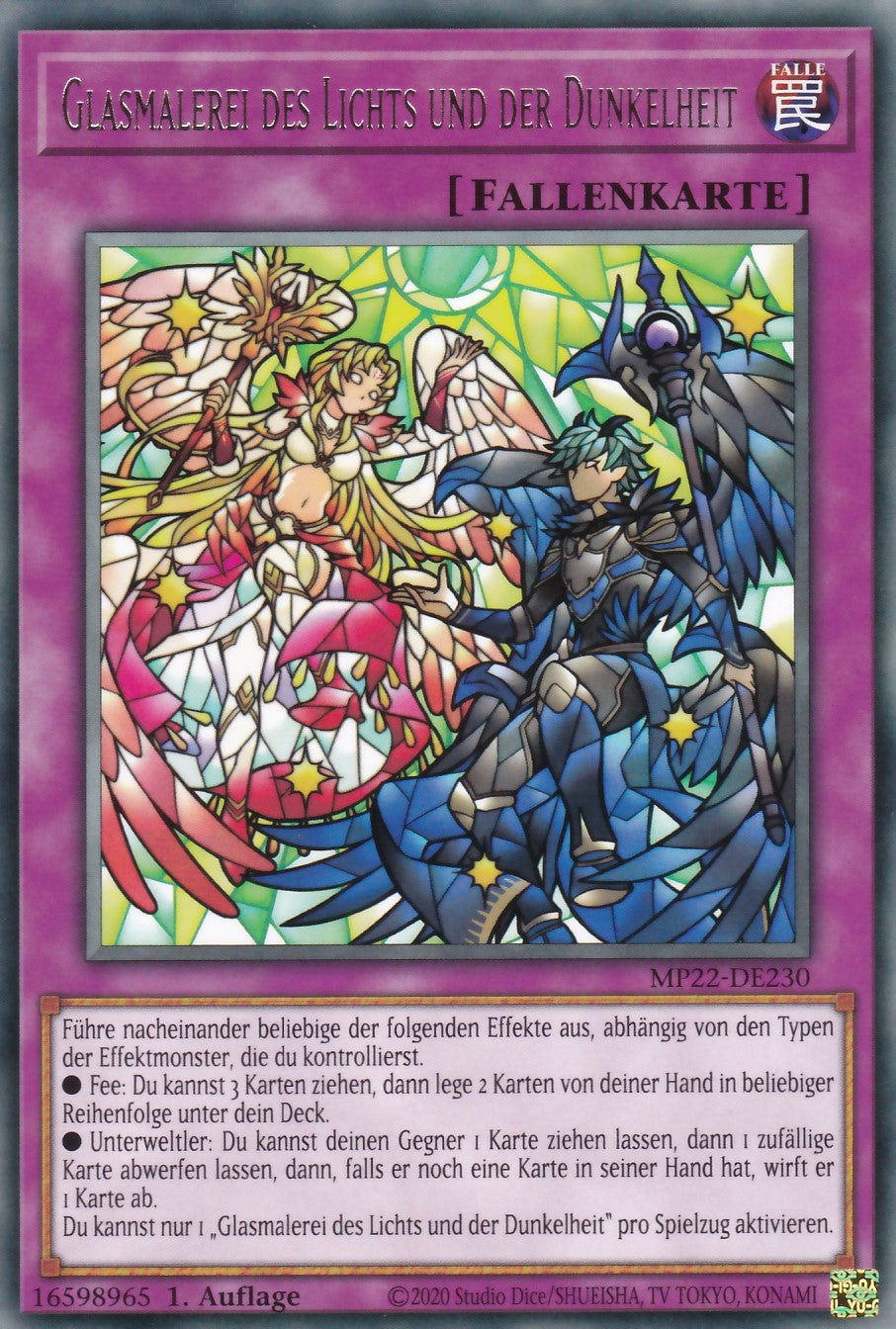 Glasmalerei des Lichts und der Dunkelheit - MP22-DE230 - Rare - Deutsch - 1. Auflage - 2022 Tin of the Pharaoh's Gods