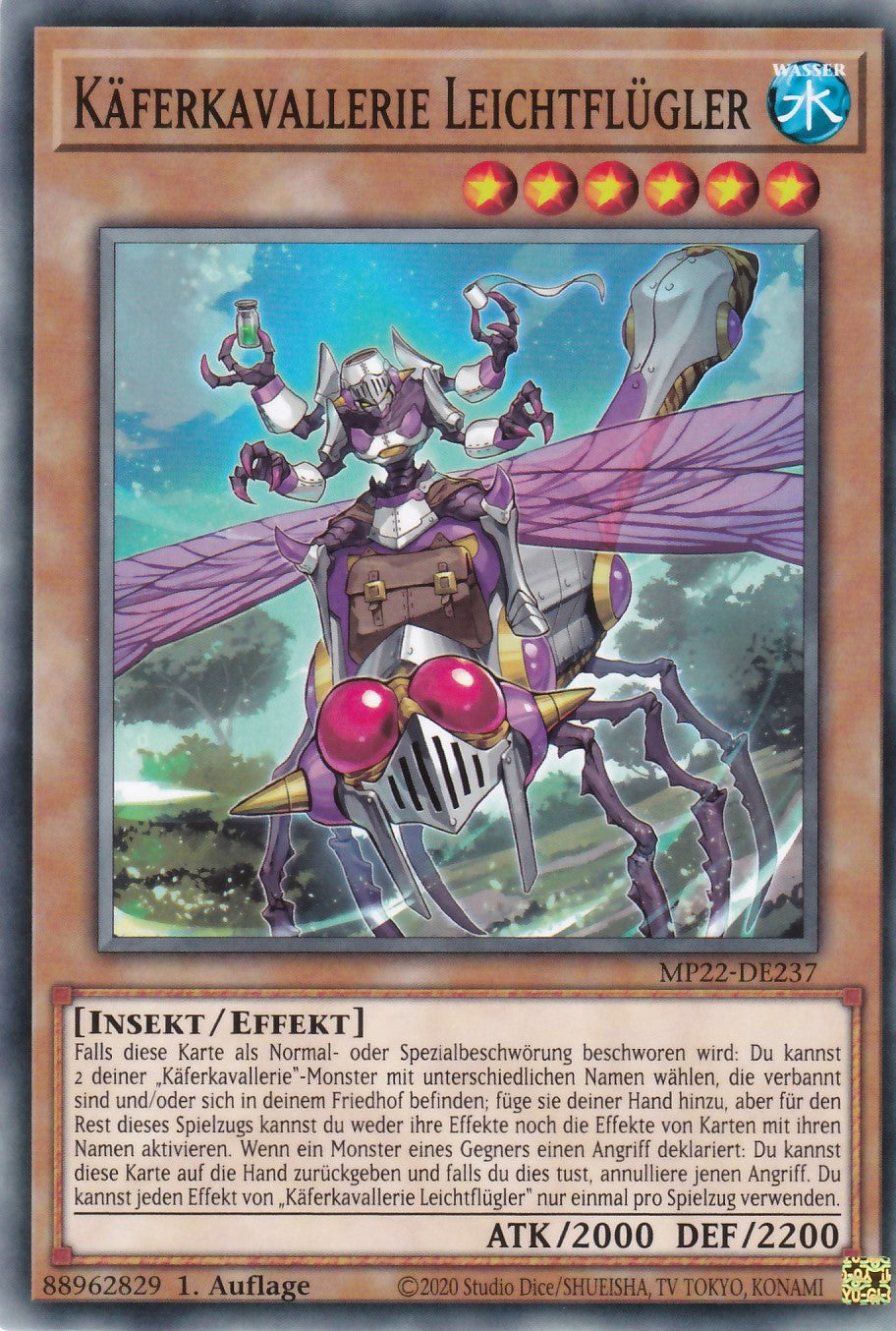 Käferkavallerie Leichtflügler - MP22-DE237 - Common - Deutsch - 1. Auflage - 2022 Tin of the Pharaoh's Gods