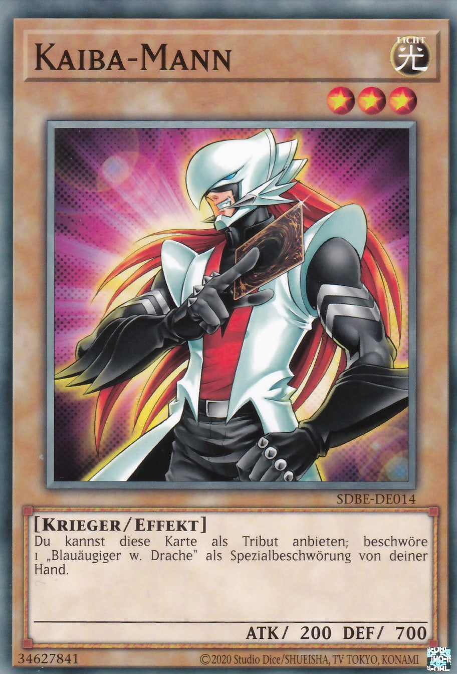 SDBE-DE014 - Kaiba-Mann - Common - 2. Auflage - Deutsch - Structure Deck Saga of Blue Eyes White