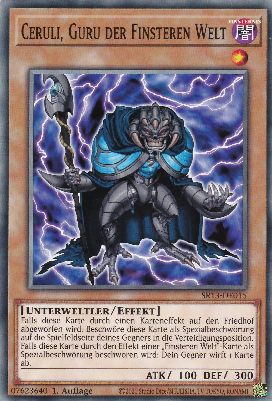 SR13-DE015 - Ceruli, Guru of Dark World - Common - 1. Auflage - Deutsch - Structure Deck: Dark World