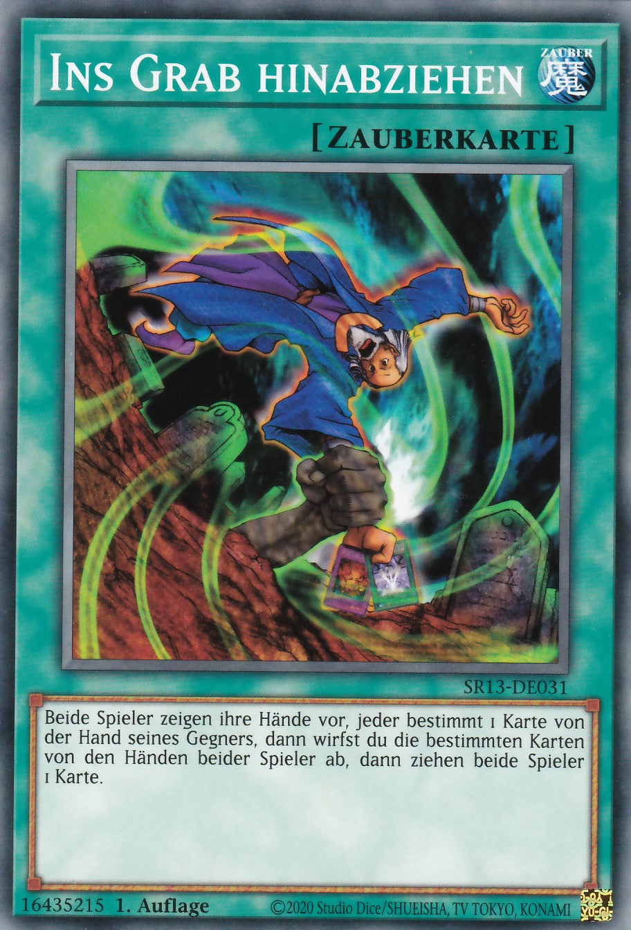 SR13-DE031 - Ins Grab hinabziehen - Common - 1. Auflage - Deutsch - Structure Deck: Dark World