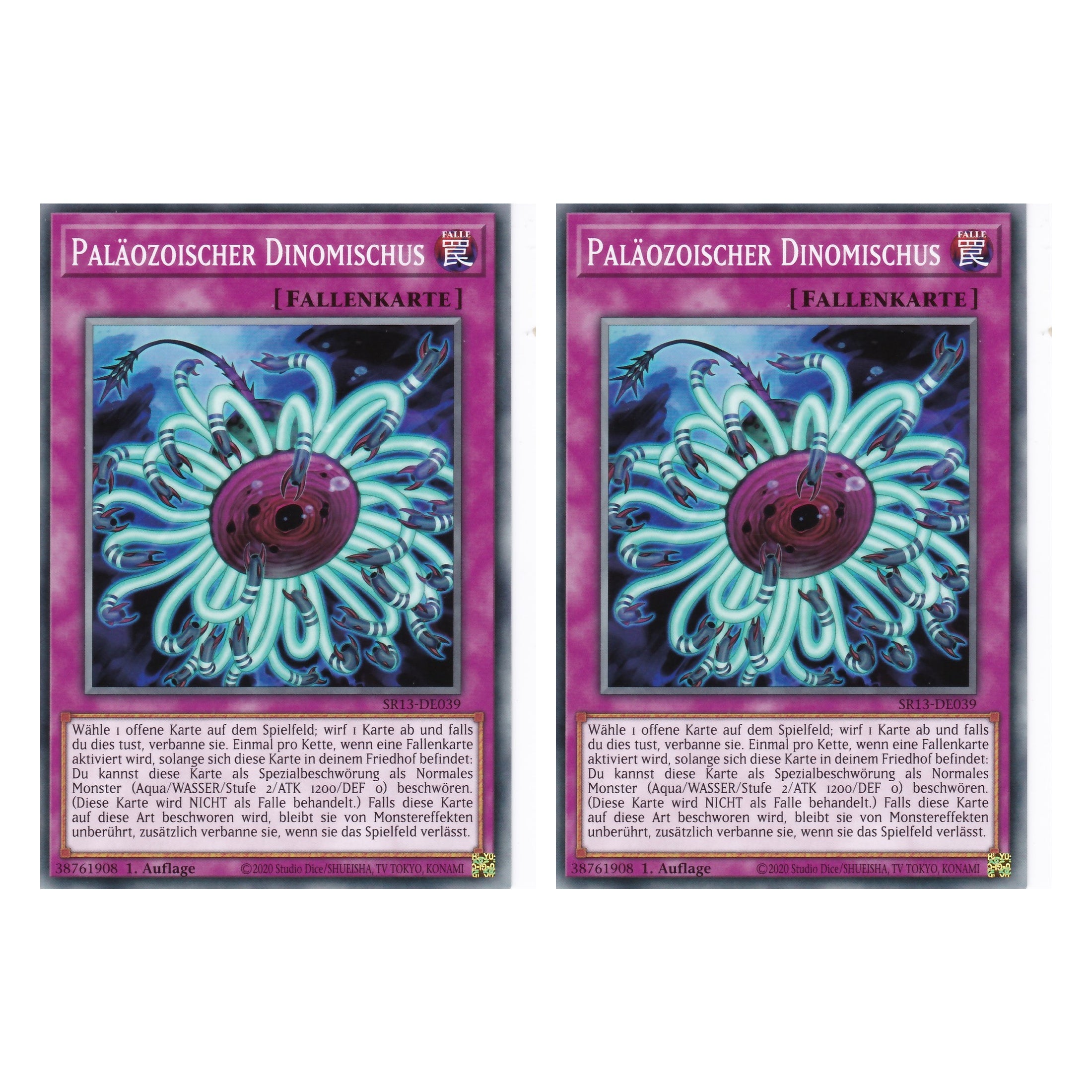 Paläozoischer Dinomischus - SR13-DE039 - Common - Deutsch - 1. Auflage - Structure Deck: Dark World - Yu-Gi-Oh! - Duo Set (2 Stück)