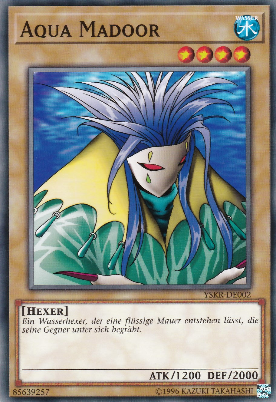 YSKR-DE002 - Aqua Madoor - Common - 2. Auflage - Deutsch - Starter Deck: Kaiba Reloaded