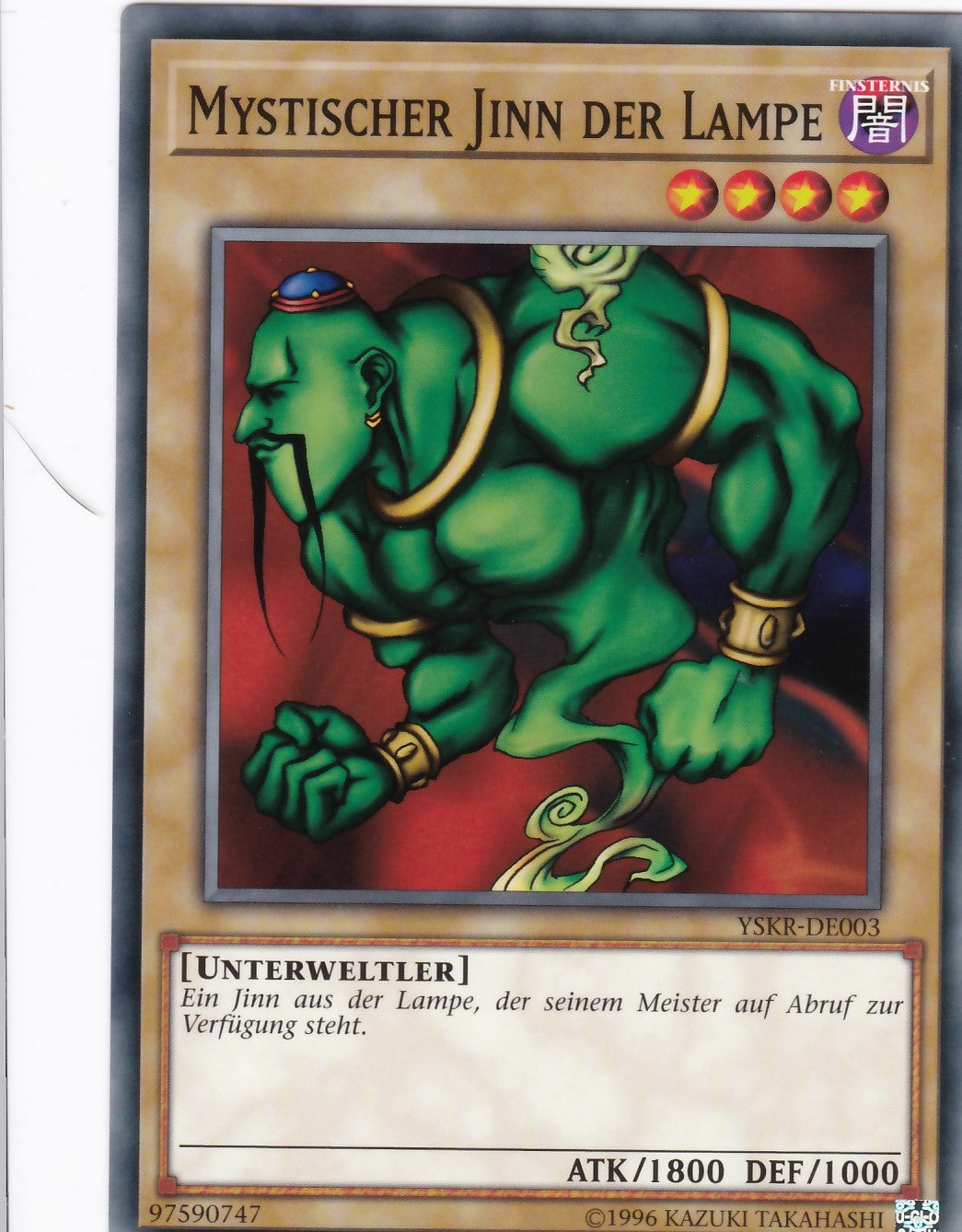 YSKR-DE003 - Mystischer Jinn der Lampe - Common - 2. Auflage - Deutsch - Starter Deck: Kaiba Reloaded