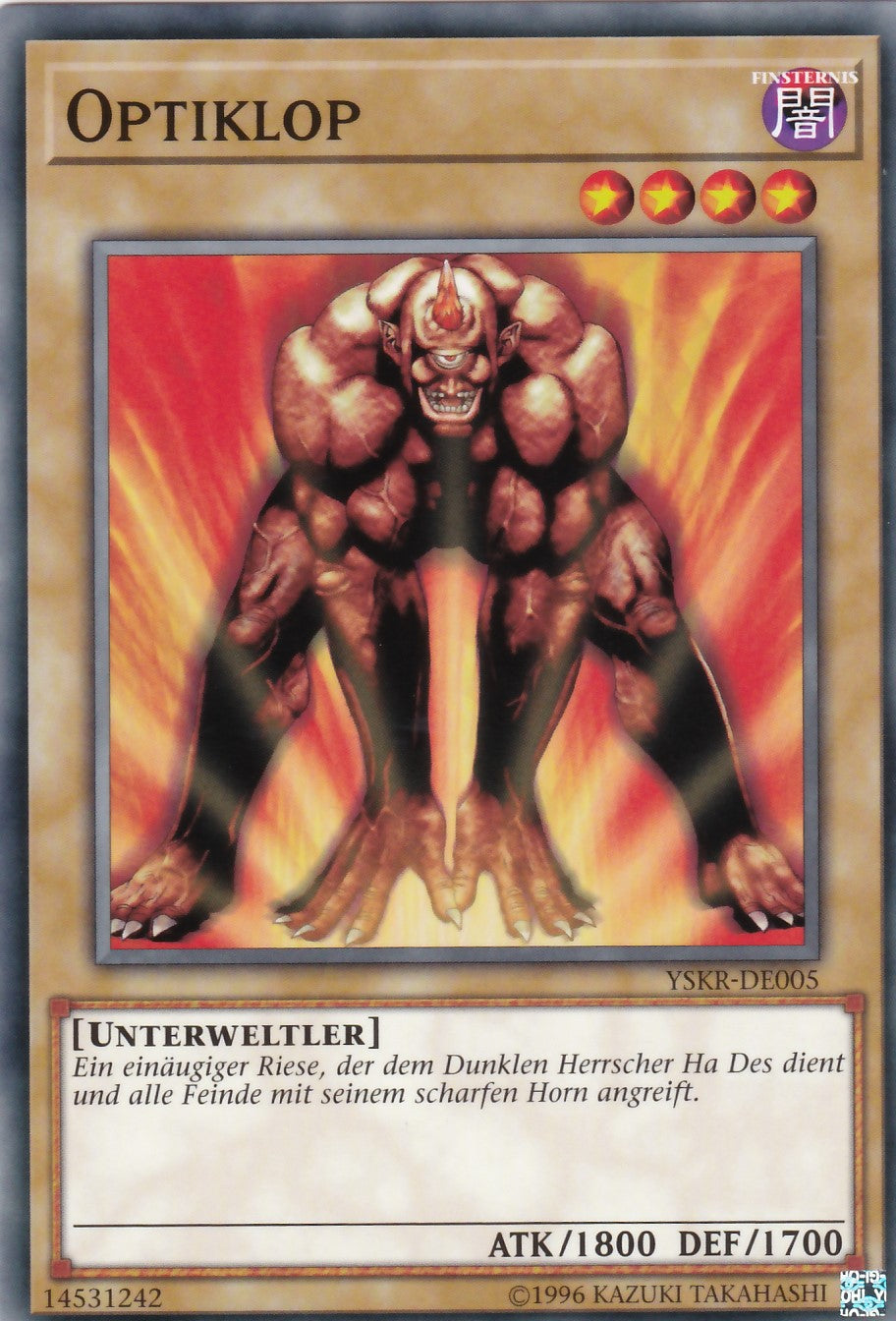 YSKR-DE005 - Optiklop - Common - 2. Auflage - Deutsch - Starter Deck: Kaiba Reloaded