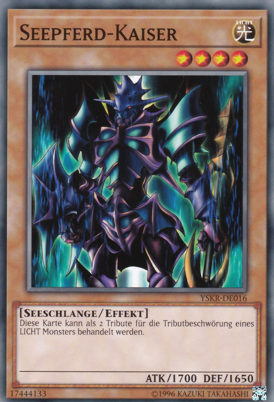 YSKR-DE016 - Seepferd-Kaiser - Common - 2. Auflage - Deutsch - Starter Deck: Kaiba Reloaded