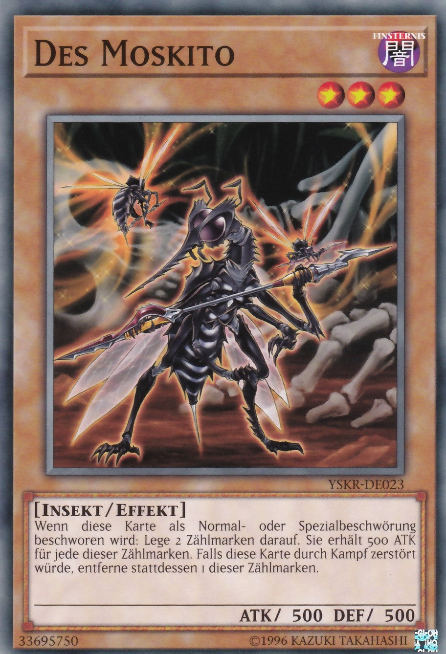 YSKR-DE023 - Des Moskito - Common - 2. Auflage - Deutsch - Starter Deck: Kaiba Reloaded