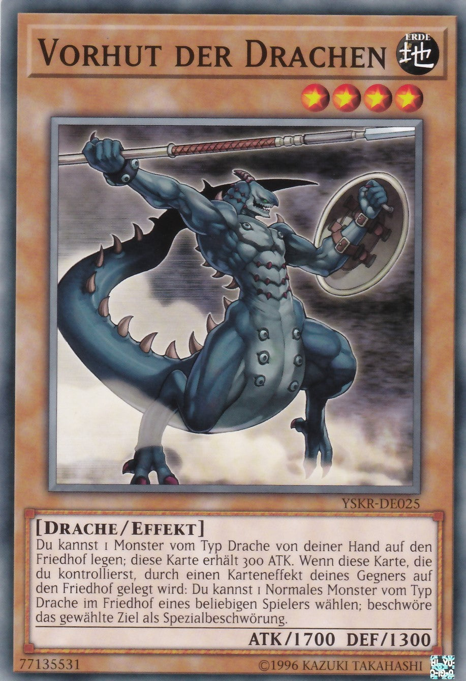 YSKR-DE025 - Vorhut der Drachen - Common - 2. Auflage - Deutsch - Starter Deck: Kaiba Reloaded