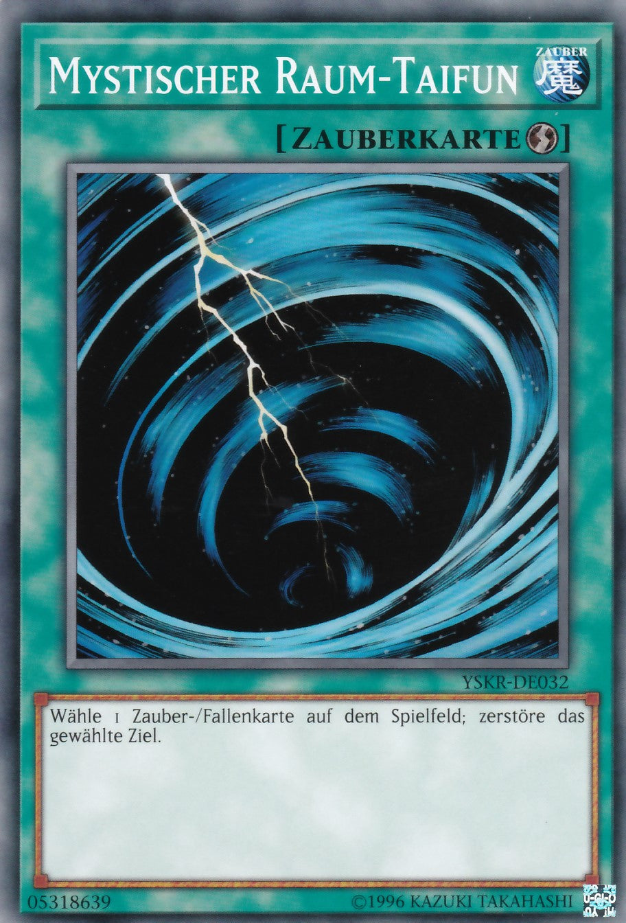 YSKR-DE032 - Mystischer Raum-Taifun - Common - 2. Auflage - Deutsch - Starter Deck: Kaiba Reloaded