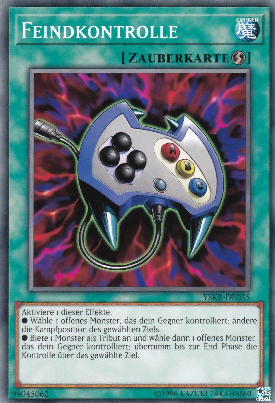 YSKR-DE035 - Feindkontrolle - Common - 2. Auflage - Deutsch - Starter Deck: Kaiba Reloaded