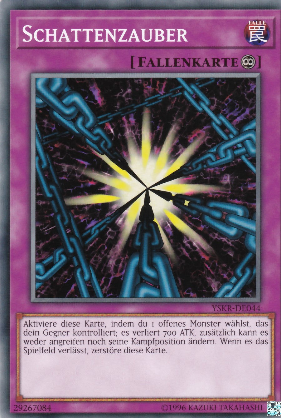 YSKR-DE044 - Schattenzauber - Common - 2. Auflage - Deutsch - Starter Deck: Kaiba Reloaded
