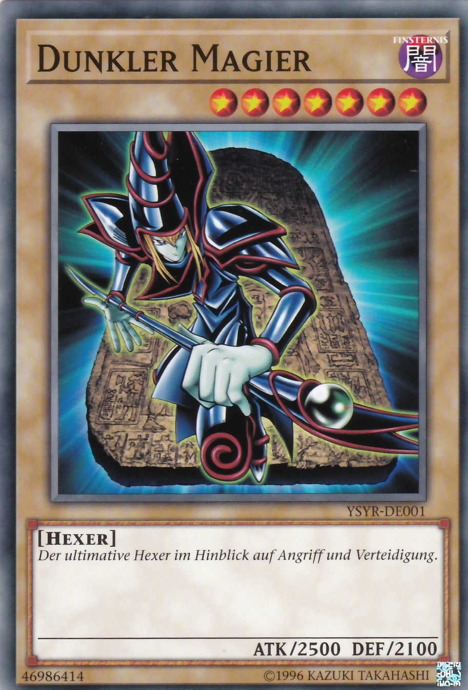 YSYR-DE001 - Dunkler Magier - Common - 2. Auflage - Deutsch - Starter Deck: Yugi Reloaded