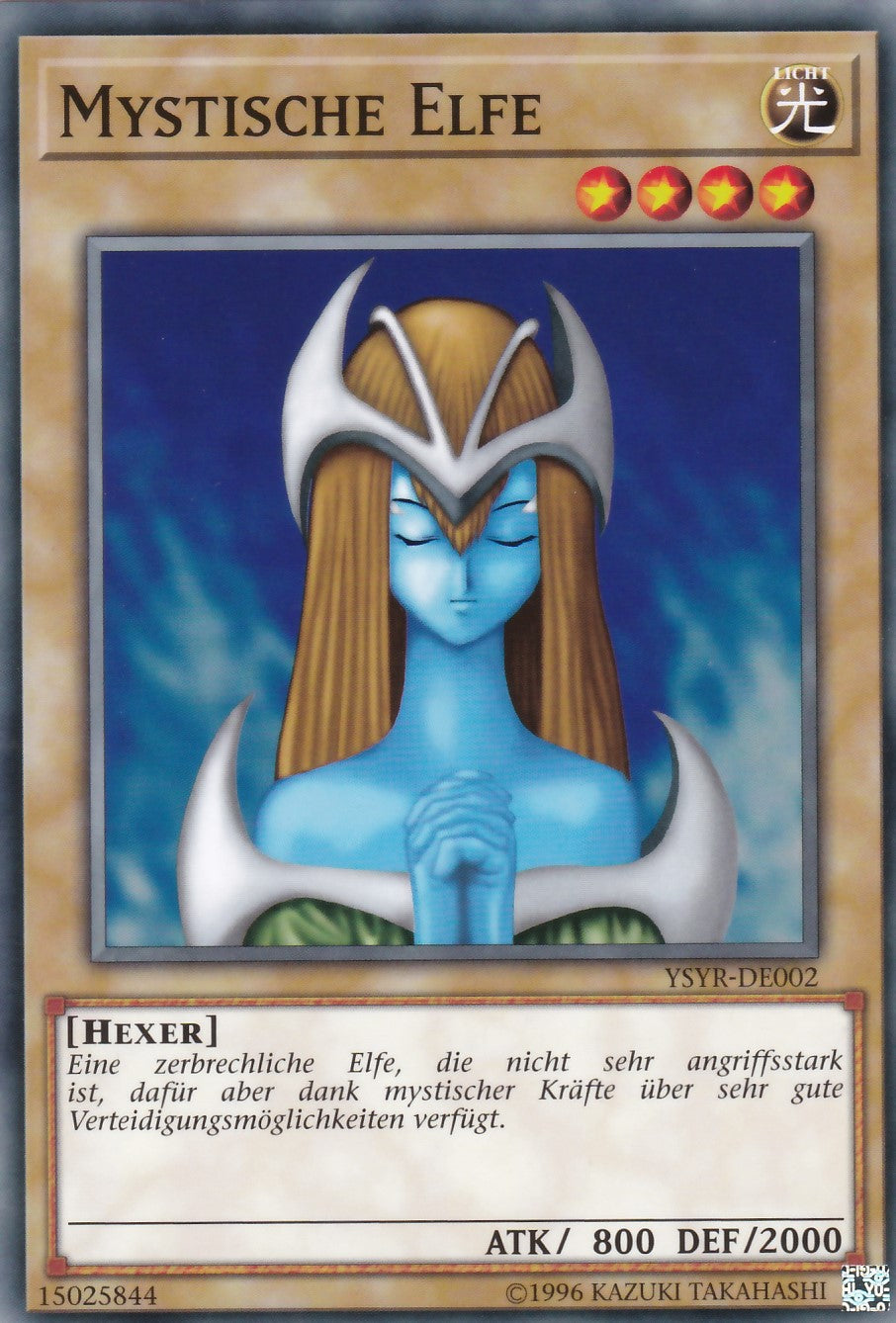 YSYR-DE002 - Mystische Elfe - Common - 2. Auflage - Deutsch - Starter Deck: Yugi Reloaded