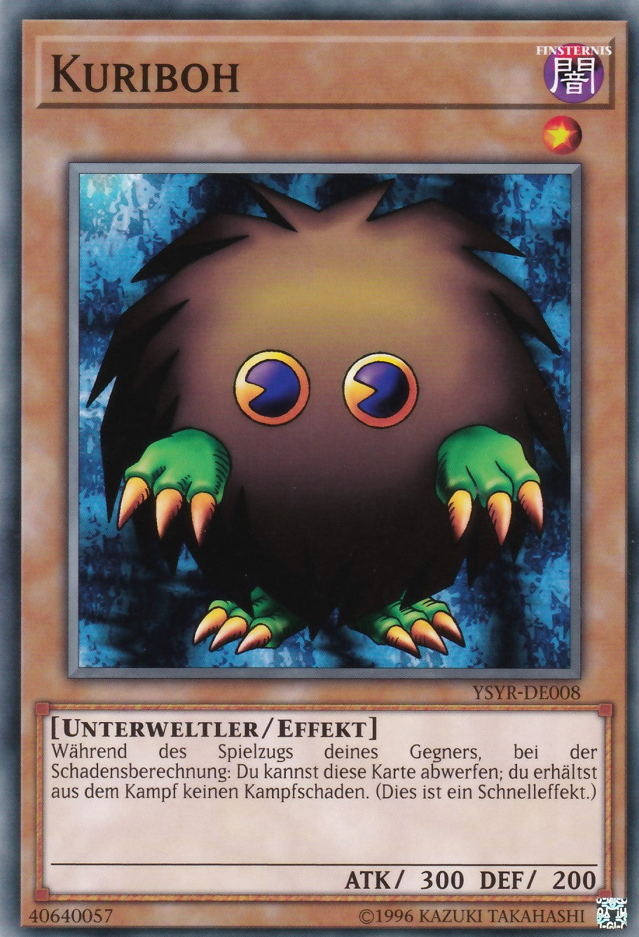 YSYR-DE008 - Kuriboh - Common - 2. Auflage - Deutsch - Starter Deck: Yugi Reloaded