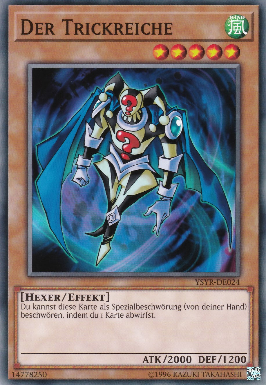 YSYR-DE024 - Der Trickreiche - Common - 2. Auflage - Deutsch - Starter Deck: Yugi Reloaded