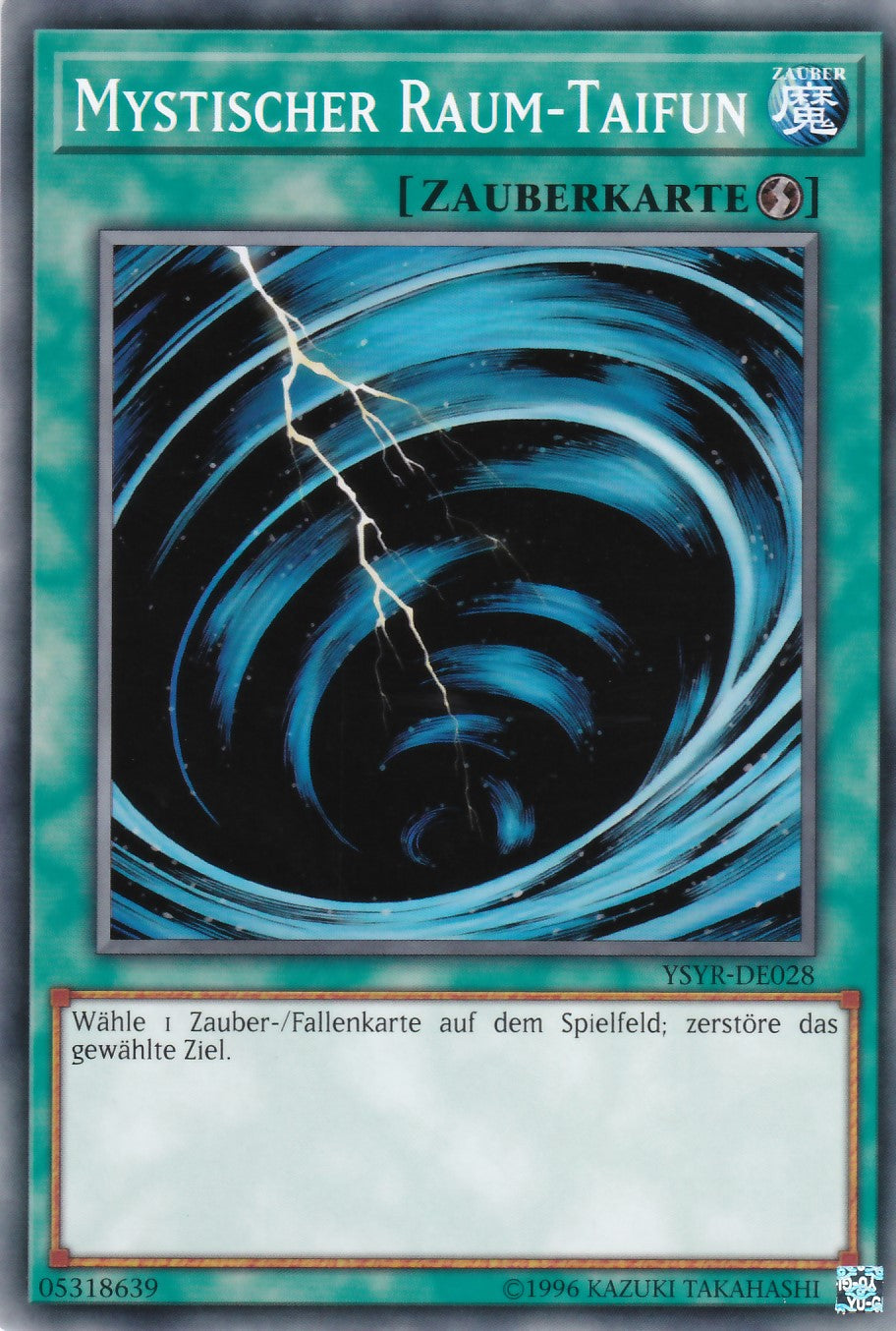 YSYR-DE028 - Mystischer Raum-Taifun - Common - 2. Auflage - Deutsch - Starter Deck: Yugi Reloaded