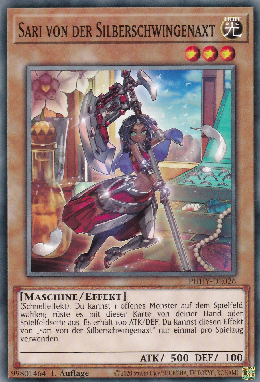 Sari von der Silberschwingenaxt - PHHY-DE026 - Common - Deutsch - 1. Auflage - Photon Hypernova