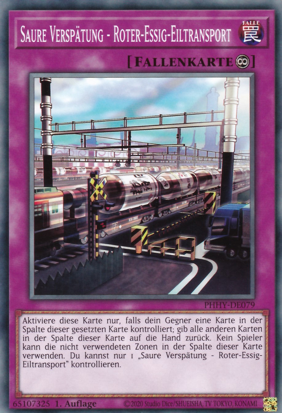 Saure Verspätung - Roter-Essig-Eiltransport - PHHY-DE079 - Common - Deutsch - 1. Auflage - Photon Hypernova