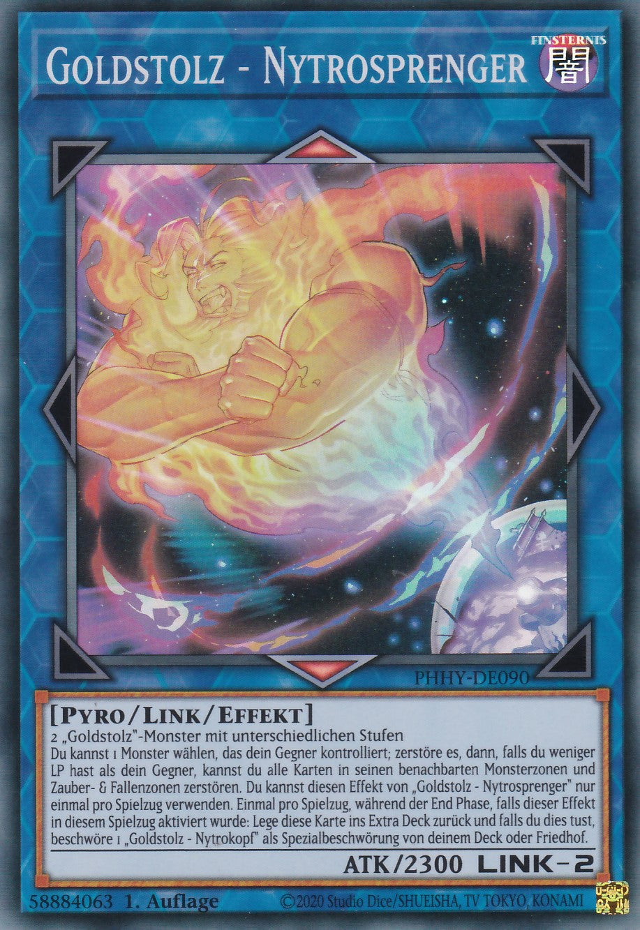 Goldstolz - Nytrosprenger - PHHY-DE090 - Super Rare - Deutsch - 1. Auflage - Photon Hypernova