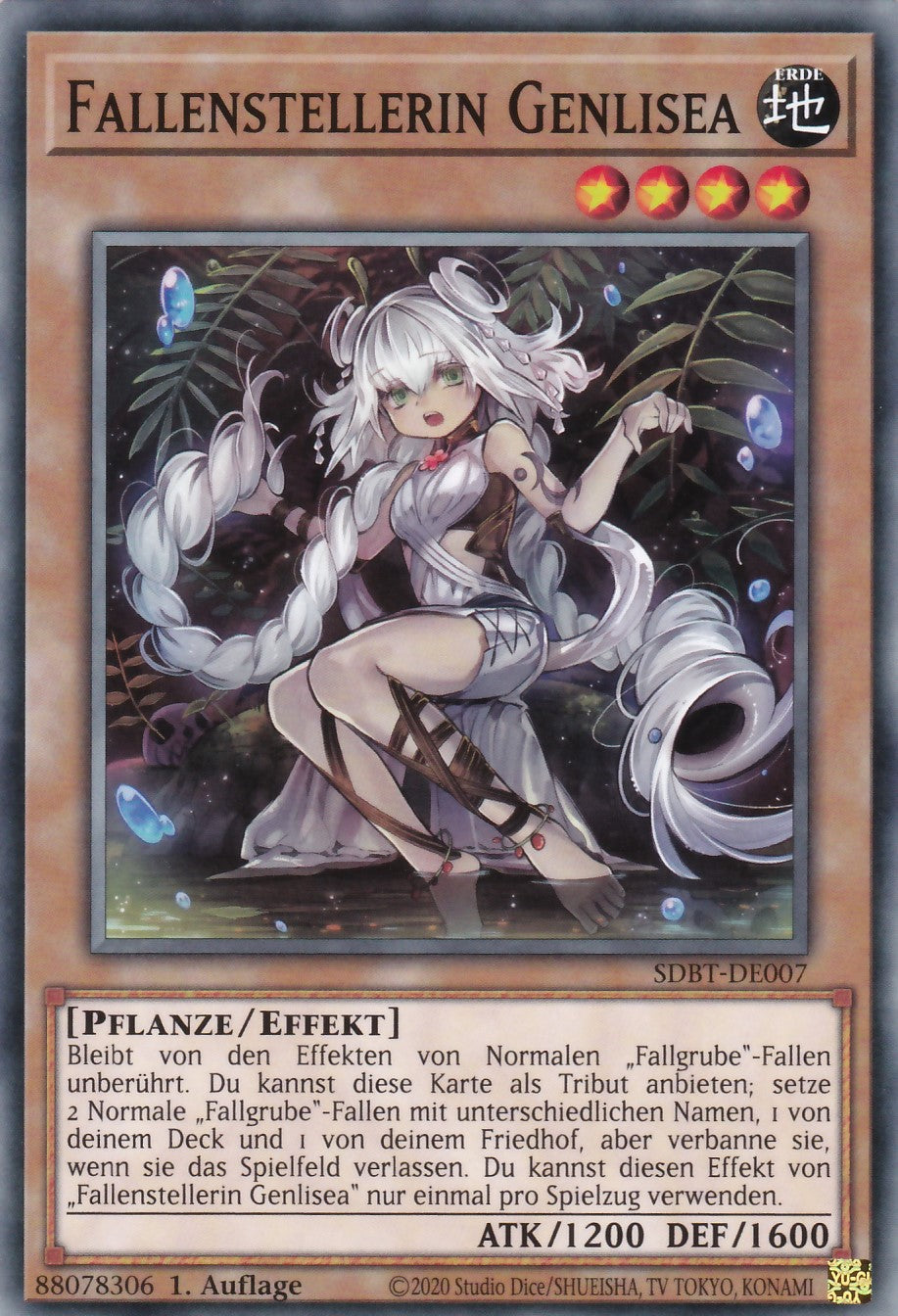 Fallenstellerin Genlisea - SDBT-DE007 - Common - Deutsch - 1. Auflage - Structure Deck: Beware of Traptrix