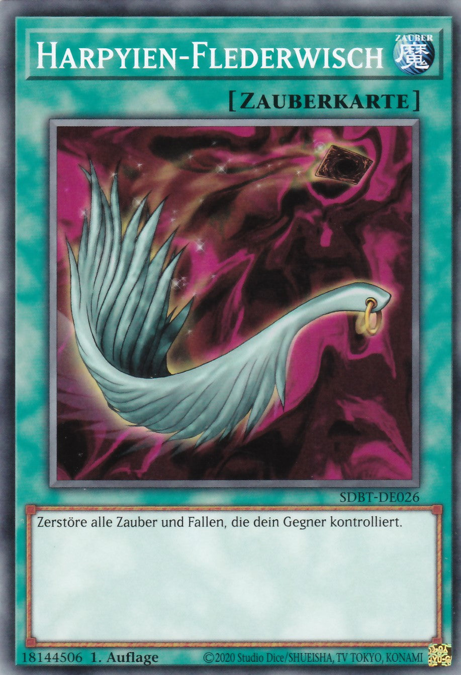 Harpyien-Flederwisch - SDBT-DE026 - Common - Deutsch - 1. Auflage - Structure Deck: Beware of Traptrix