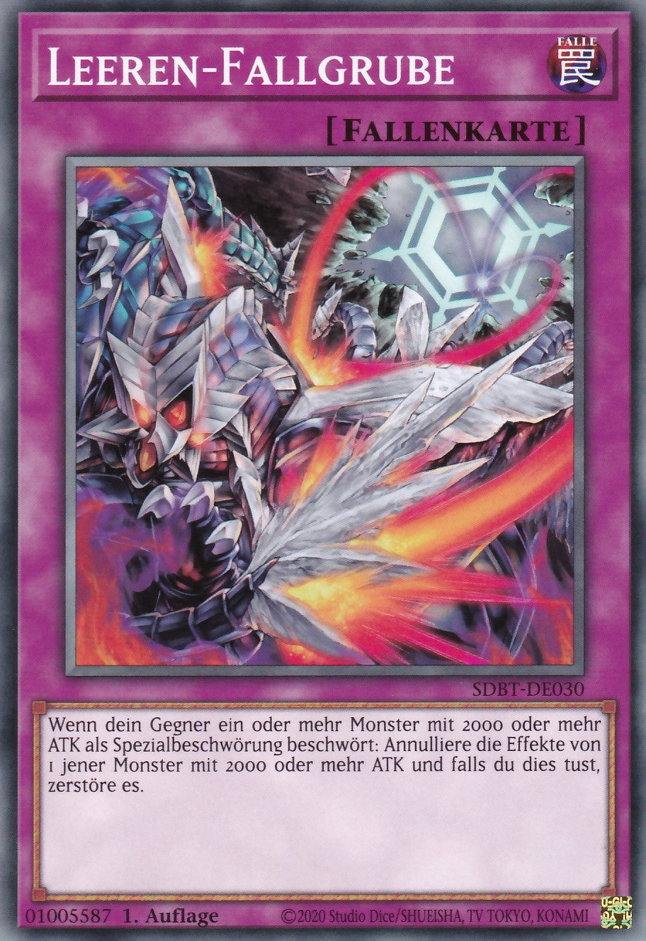 Leeren-Fallgrube - SDBT-DE030 - Common - Deutsch - 1. Auflage - Structure Deck: Beware of Traptrix