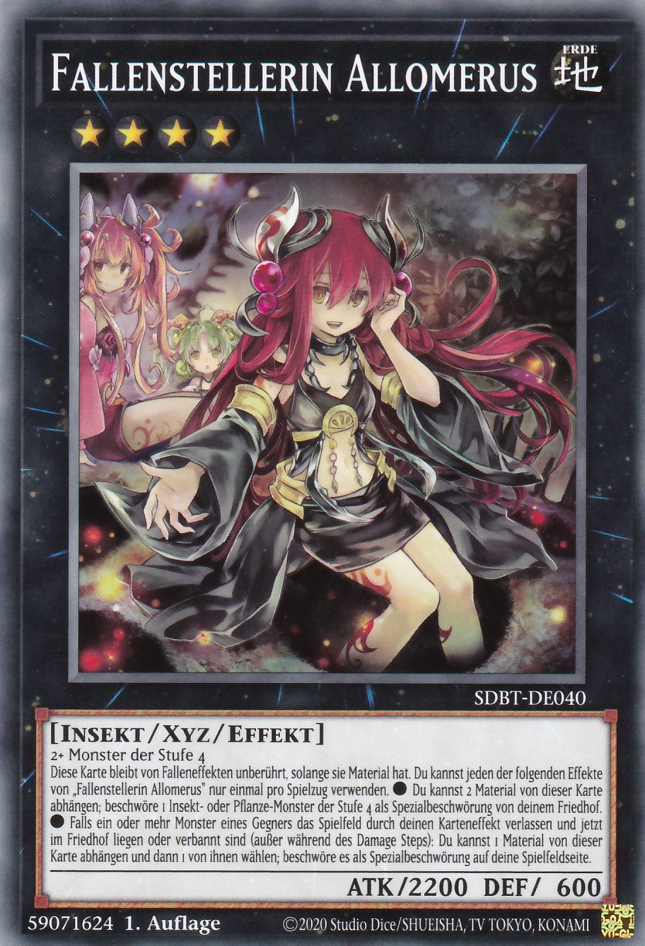 Fallenstellerin Allomerus - SDBT-DE040 - Common - Deutsch - 1. Auflage - Structure Deck: Beware of Traptrix