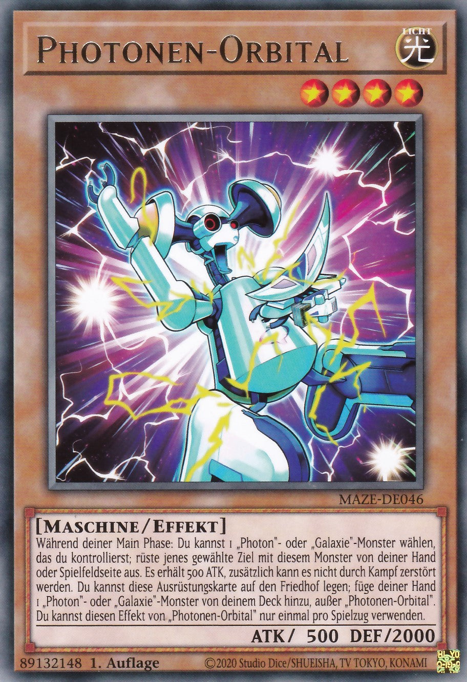 MAZE-DE046 - Photonen-Orbital - Rare - Deutsch - Maze of Memories - 1. Auflage