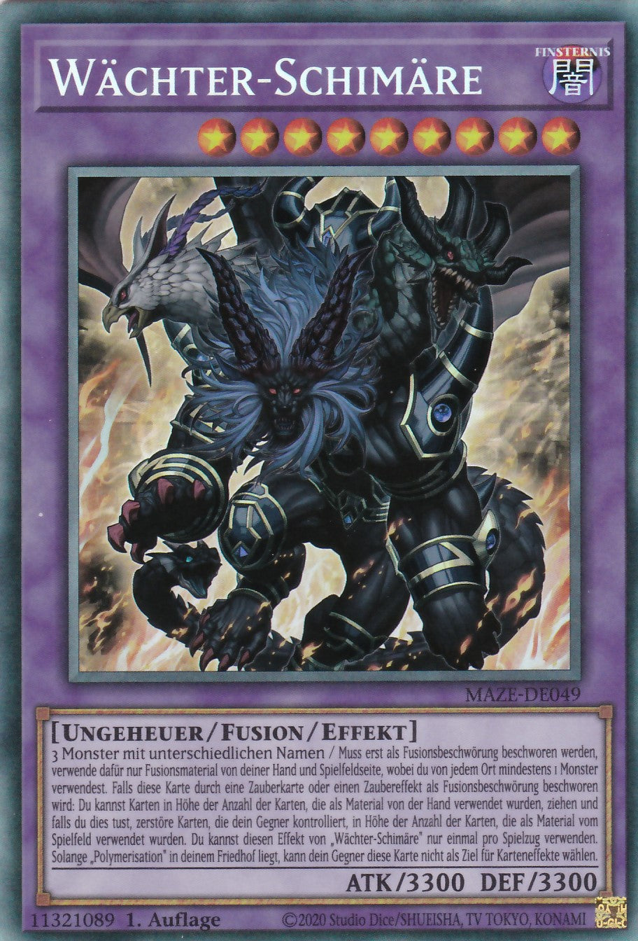 Wächter-Schimäre - MAZE-DE049 - Collectors Rare - Deutsch - Maze of Memories - 1. Auflage