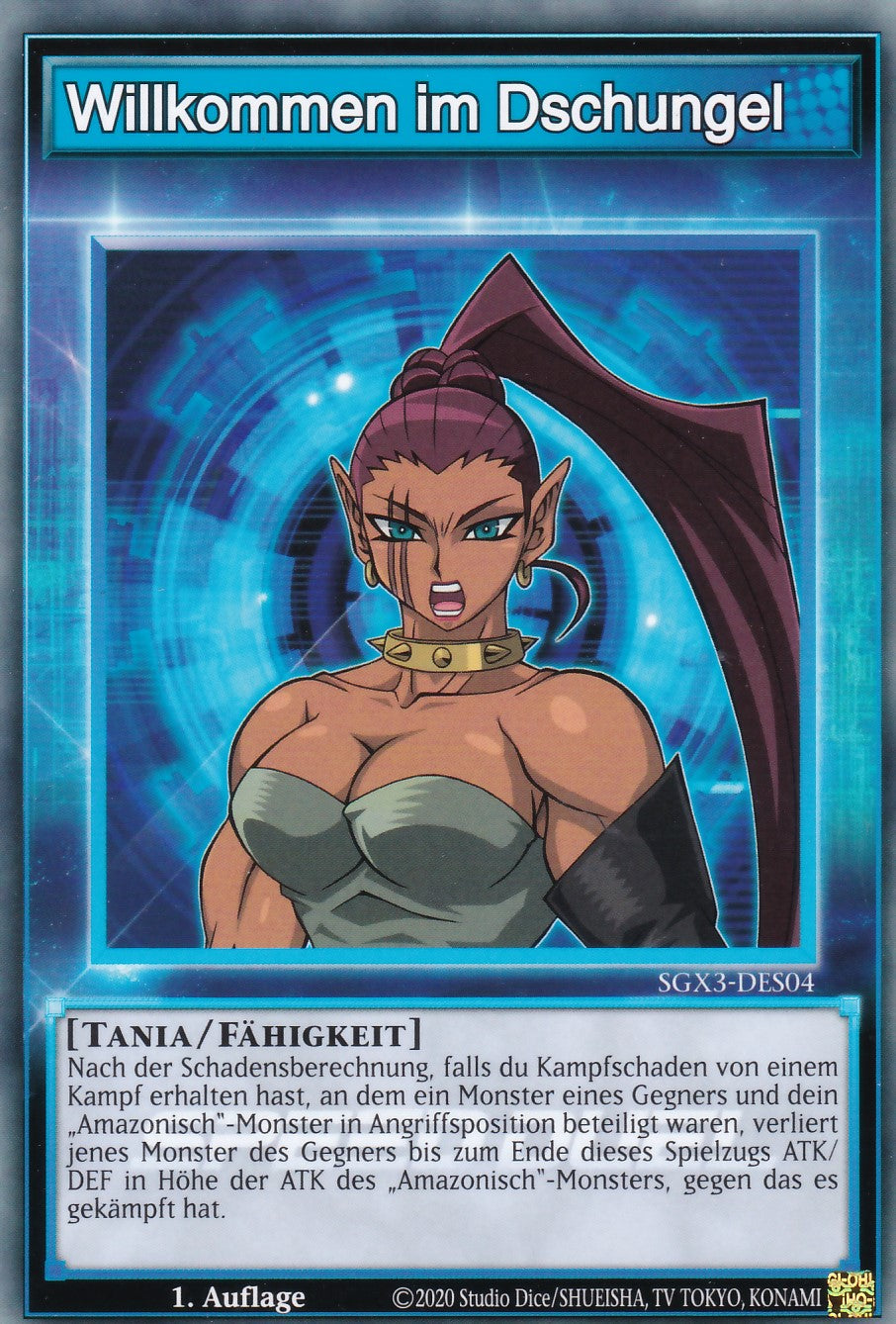 Willkommen im Dschungel - SGX3-DES04 - Common - 1. Auflage - Deutsch - Speed Duel GX: Duelists of Shadows