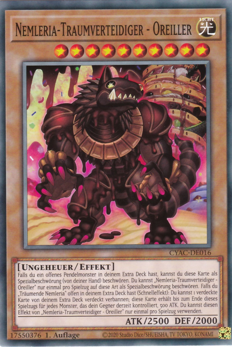 CYAC-DE016 - Nemleria-Traumverteidiger - Oreiller - Common - Deutsch - Cyberstorm Access - 1. Auflage