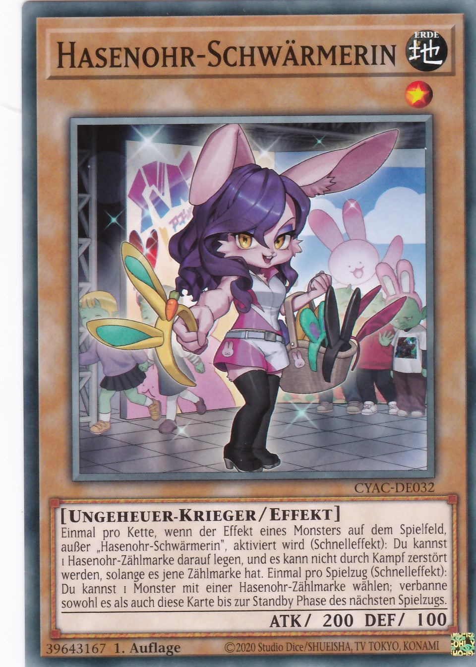CYAC-DE032 - Hasenohr-Schwärmerin - Common - Deutsch - Cyberstorm Access - 1. Auflage