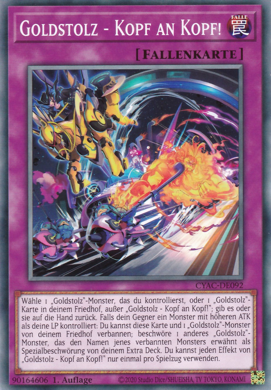 CYAC-DE092 - Goldstolz - Kopf an Kopf! - Common - Deutsch - Cyberstorm Access - 1. Auflage