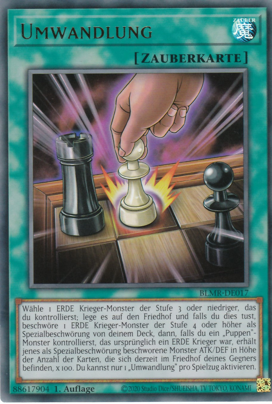 BLMR-DE017 - Umwandlung - Ultra Rare - Deutsch - Battles of Legend Monstrous Revenge