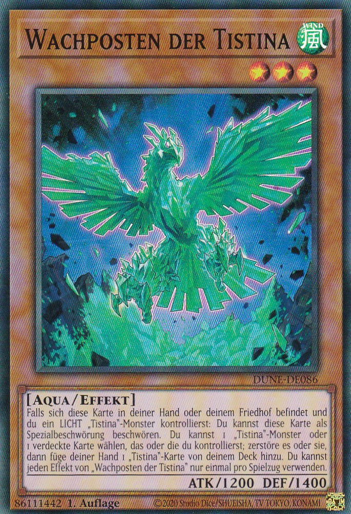 Wachposten der Tistina - DUNE-DE086 - Super Rare - 1. Auflage - Deutsch - Duelist Nexus
