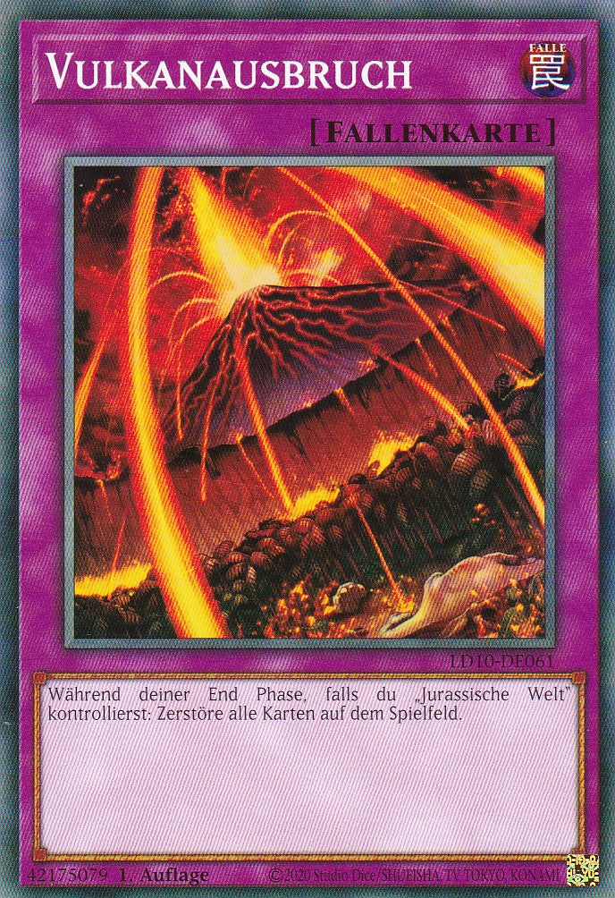 Volcanic Rocket – SGX1-ENH10 – Common 1st Edition – Zündende Verstärkung Für Dein Speed Duel Deck
