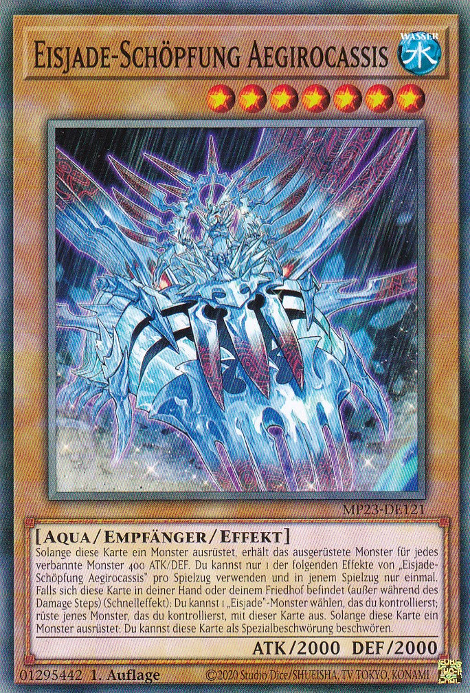 Eisjade-Schöpfung Aegirocassis - MP23-DE121 - Common - 1. Auflage - Deutsch - 25th Anniversary Tin: Dueling Heroes
