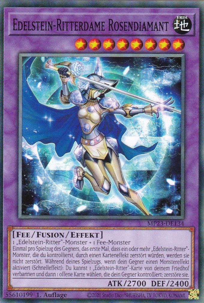 Edelstein-Ritterdame Rosendiamant - MP23-DE134 - Common - 1. Auflage - Deutsch - 25th Anniversary Tin: Dueling Heroes