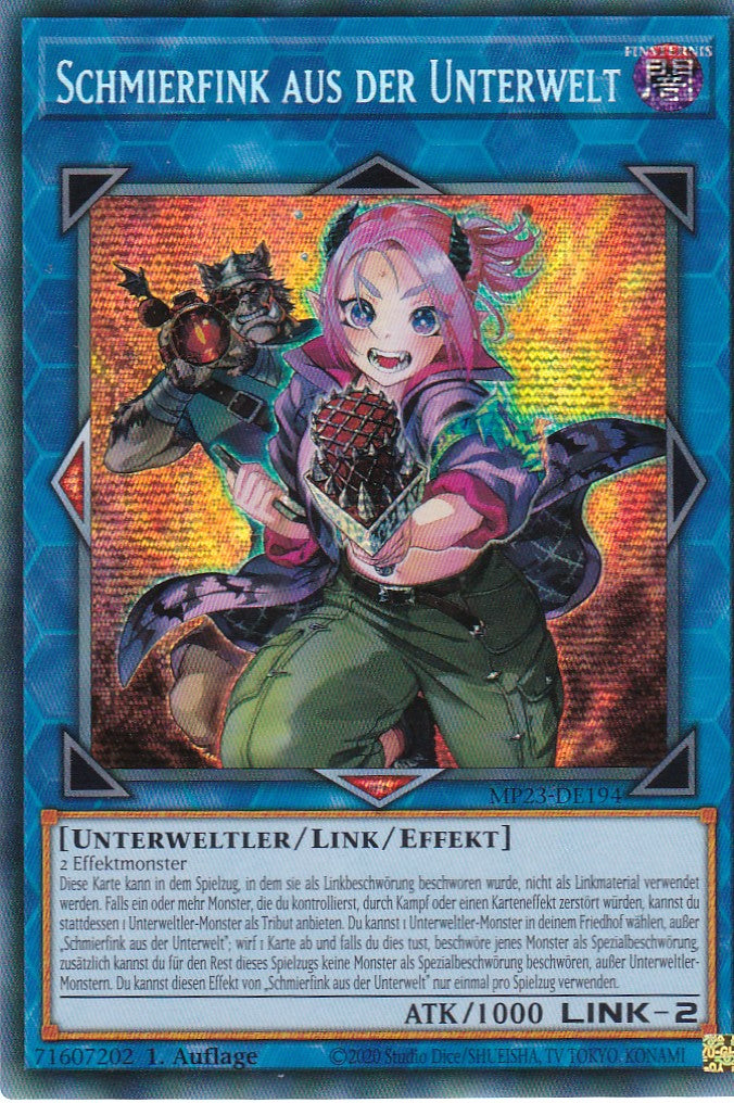 Schmierfink aus der Unterwelt - MP23-DE194 - Secret Rare - 1. Auflage - Deutsch - 25th Anniversary Tin: Dueling Heroes