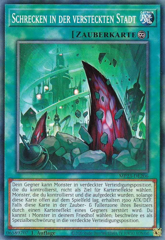 Schrecken in der versteckten Stadt - MP23-DE206 - Common - 1. Auflage - Deutsch - 25th Anniversary Tin: Dueling Heroes