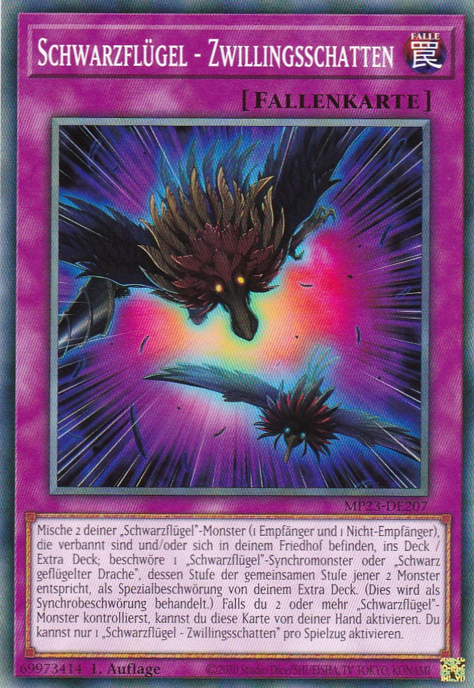 Schwarzflügel - Zwillingsschatten - MP23-DE207 - Common - 1. Auflage - Deutsch - 25th Anniversary Tin: Dueling Heroes