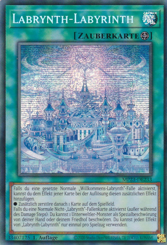Labrynth-Labyrinth - MP23-DE233 - Secret Rare - 1. Auflage - Deutsch - 25th Anniversary Tin: Dueling Heroes