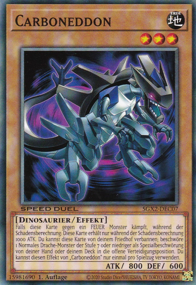 Carboneddon - SGX2-DEC07 - Common - Deutsch - 1. Auflage - Speed Duel GX: Midterm Paradox