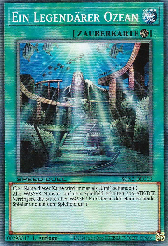 Ein Legendärer Ozean - SGX2-DEC13 - Common - Deutsch - 1. Auflage - Speed Duel GX: Midterm Paradox