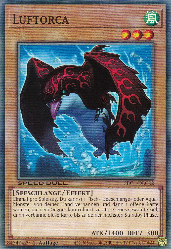 Luftorca - SBC1-DEC02 - Common - 1. Auflage - Deutsch - Speed Duel: Streets of Battle City