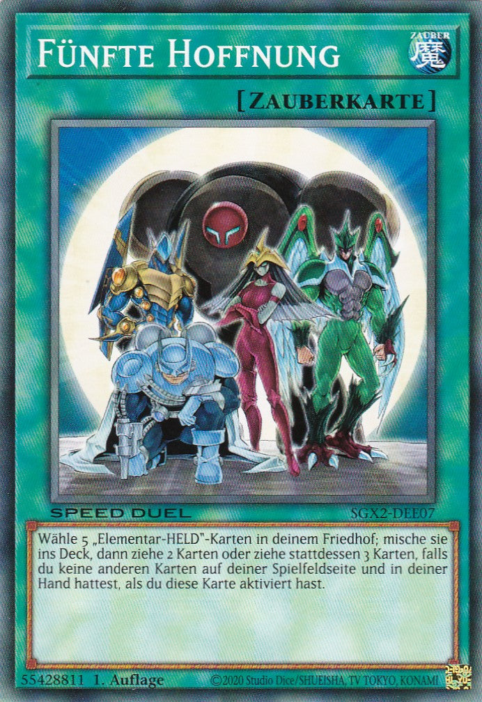 Fünfte Hoffnung - SGX2-DEE07 - Common - Deutsch - 1. Auflage - Speed Duel GX: Midterm Paradox